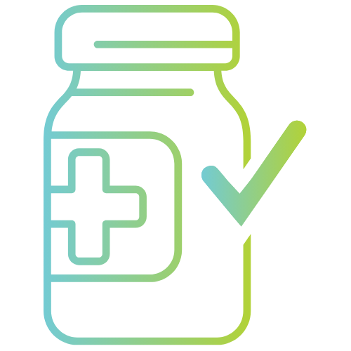 Minimal drug interactions